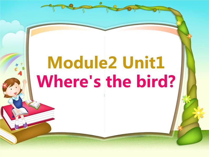 外研版（一年级起点）小学一年级英语下册 Module 2 Unit 1 Where 's the bird    课件301