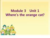 外研版（一年级起点）小学一年级英语下册 Module 3 Unit 1  Where’s the orange cat    课件4