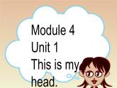 外研版（一年级起点）小学一年级英语下册 Module 4 Unit 1  This is my head.   课件1