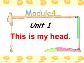 外研版（一年级起点）小学一年级英语下册 Module 4 Unit 1  This is my head.   课件3