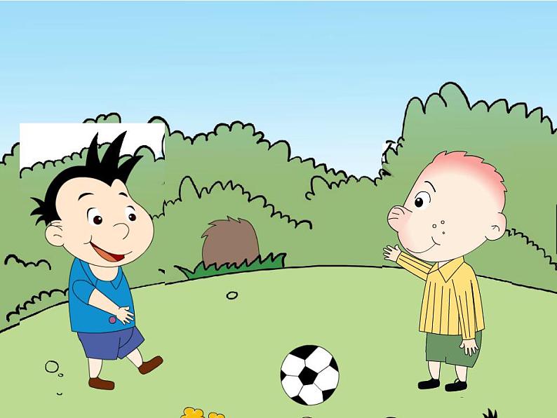 外研版（一年级起点）小学一年级英语下册 Module 10  Unit 1  Let’s play football!  课件102