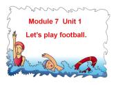 外研版（一年级起点）小学一年级英语下册 Module 10  Unit 1  Let’s play football!  课件3