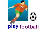 外研版（一年级起点）小学一年级英语下册 Module 10  Unit 1  Let’s play football!  课件4