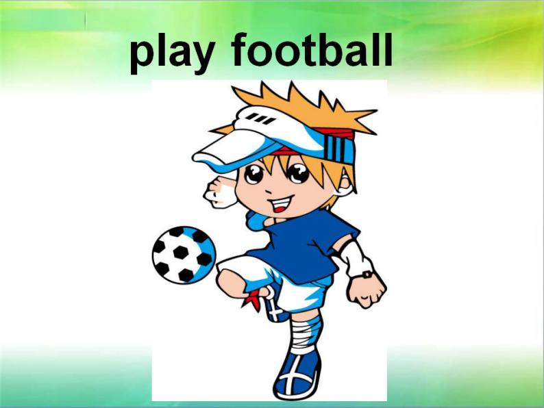 外研版（一年级起点）小学一年级英语下册 Module 10  Unit 1  Let’s play football!  课件503