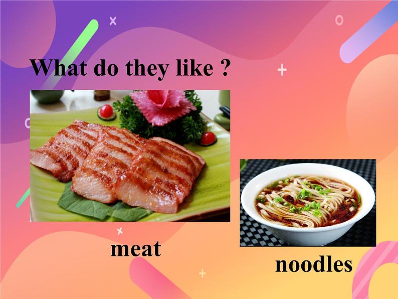 外研版（一年级起点）小学二年级英语上册 Module 2  Unit 1  I don’t like meat.   课件202