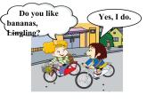 外研版（一年级起点）小学二年级英语上册 Module 3  Unit 1  Do you like bananas    课件6