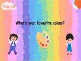 U1 第4课时 B Let's learn& Colour and say  4英上人教[课件+教案]