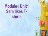 外研版（一年级起点）小学二年级英语上册 Module 4  Unit 1 Sam likes T-shirts.   课件1
