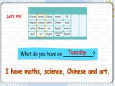 Unit 2 My week PA let's talk课件+练习+动画素材