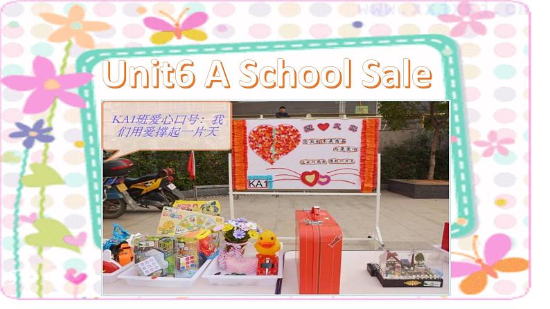 Unit6 A School Sale PartA Let 's learn（课件）陕旅版（三起）英语六年级下册第1页