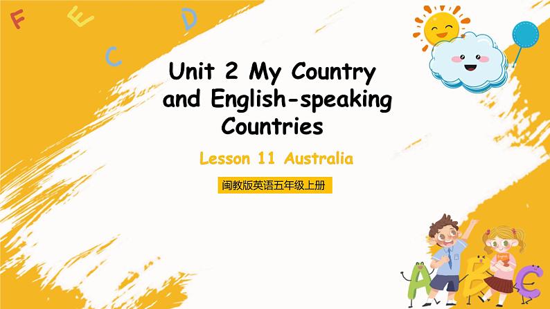 冀教版英语五年级上册Unit 2 Lesson 11《Australia》课件01