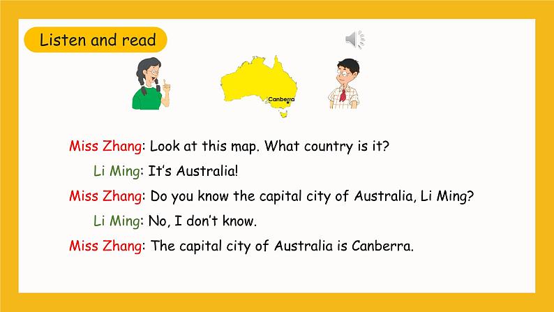 冀教版英语五年级上册Unit 2 Lesson 11《Australia》课件07