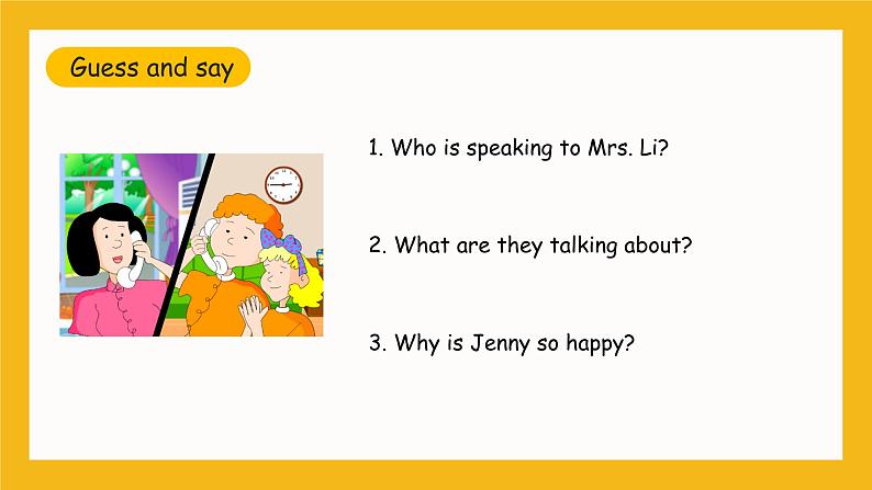 冀教版英语五年级上册Unit 3 Lesson 15 《May I Invite Danny and Jenny》课件06