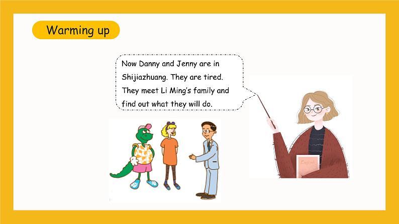 冀教版英语五年级上册Unit 4 Lesson 19《Meet Li Ming‘s Family》课件05