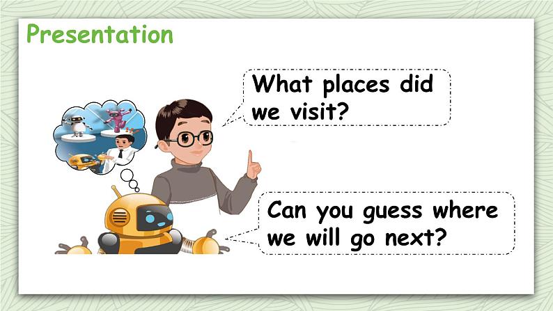 人教版六年级英语上册 Unit 1 Part A 第2课时Let's learn & Make a map and talk 课件05