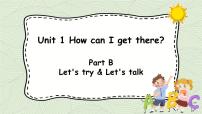 人教版 (PEP)六年级上册Unit 1 How can I get there? Part B优秀ppt课件