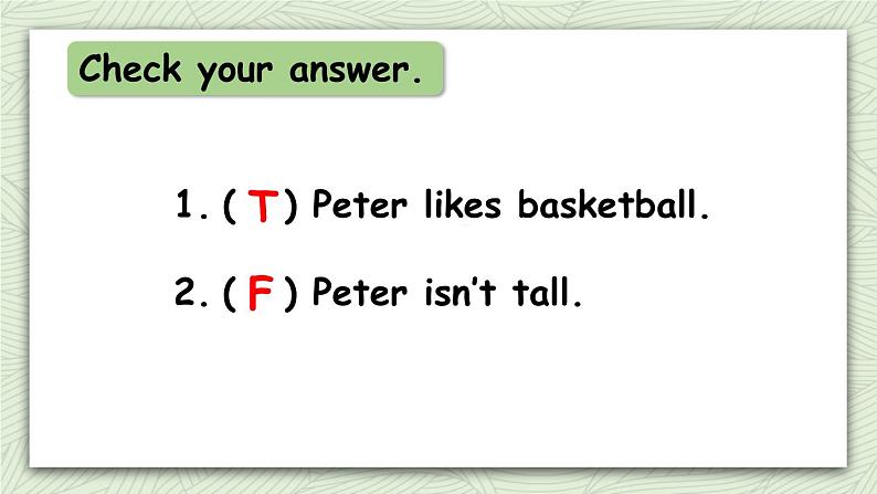 人教版六年级英语上册 Unit 4 Part A 第1课时Let's try & Let's talk 课件06