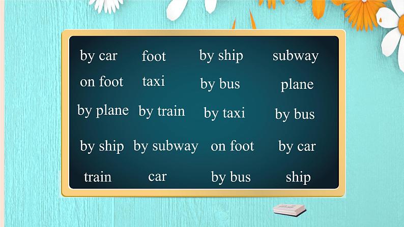 Unit 2 Ways to go to school PB Let's learn 课件+教案+同步练习+音视频素材03