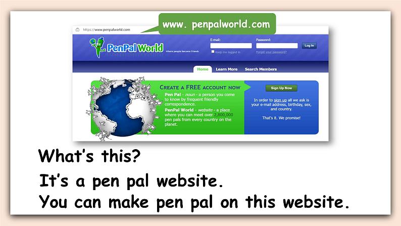 Unit 4 I have a pen pal  PB Let's talk 课件+教案+同步练习+音视频素材07