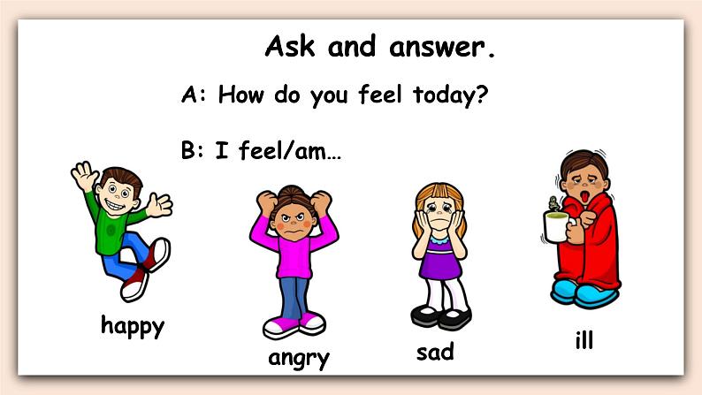 Unit 6 How do you feel PA Let's learn 课件+教案+同步练习+音视频素材06