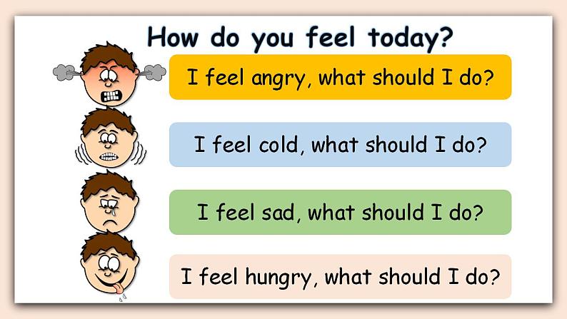 Unit 6 How do you feel PB Let's learn 课件+教案+同步练习+音视频素材05