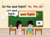 U4 第4课时 B Let's learn& Write and say  5英上人教[课件+教案]