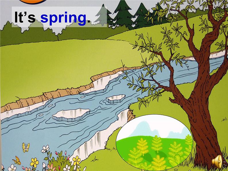 外研版（一年级起点）小学二年级英语下册 Module 1  Unit 1 What's the weather like  课件03