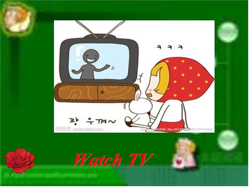 外研版（一年级起点）小学二年级英语下册 Module 2  Unit 1 She’s listening to the radio.  课件702