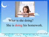 外研版（一年級起點）小學(xué)二年級英語下冊 Module 3  Unit 1  Sam isn't tidying his room     課件1