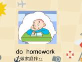 外研版（一年級起點）小學(xué)二年級英語下冊 Module 3  Unit 1  Sam isn't tidying his room     課件3