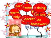 外研版（一年級起點）小學(xué)二年級英語下冊 Module 3  Unit 1  Sam isn't tidying his room     課件4