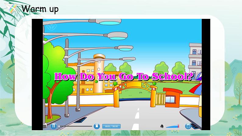 Unit 2 Ways to go to school  第2课时 A Let's try & Let's talk PEP六英上[课件+教案]03