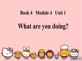 外研版（一年级起点）小学二年级英语下册 Module 4  Unit 1  What are you doing   课件2