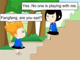 外研版（一年級起點）小學二年級英語下冊 Module 5  Unit 1  Lingling is skipping.    課件3