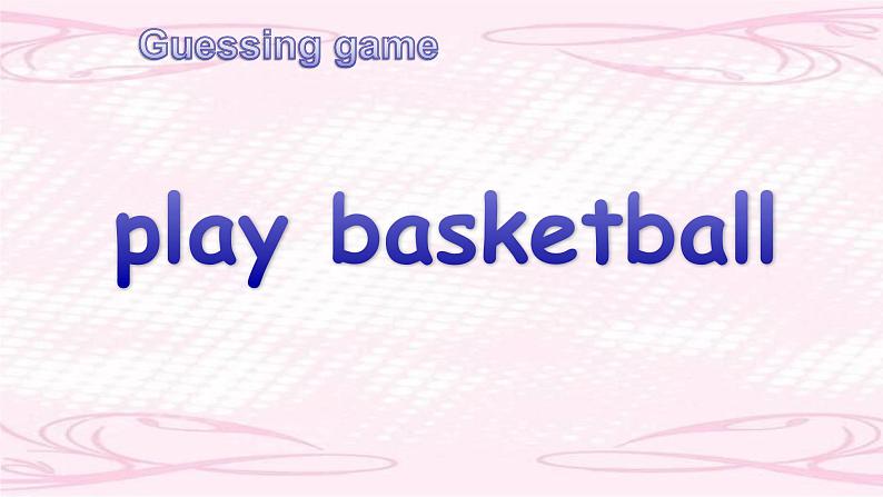 外研版（一年级起点）小学二年级英语下册 Module 6  Unit 1  I usually play basketball.   课件03