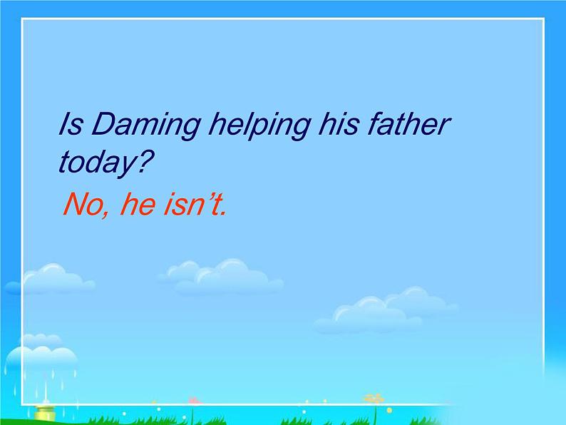 外研版（一年级起点）小学二年级英语下册 Module 6  Unit 1  I usually play basketball.   课件1第4页