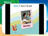 Unit 2 My week（新课标）第2课时 A Let's learn & Let's play  5英上人教[课件]