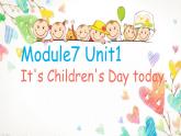 外研版（一年级起点）小学二年级英语下册 Module 7  Unit 1   It's Children's Day today   课件8