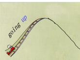 外研版（一年級起點）小學二年級英語下冊 Module 8  Unit 1   The train is going up a hill.   課件5