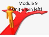 外研版（一年级起点）小学二年级英语下册 Module 9  Unit 1  Turn left!   课件2