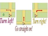 外研版（一年级起点）小学二年级英语下册 Module 9  Unit 1  Turn left!   课件2