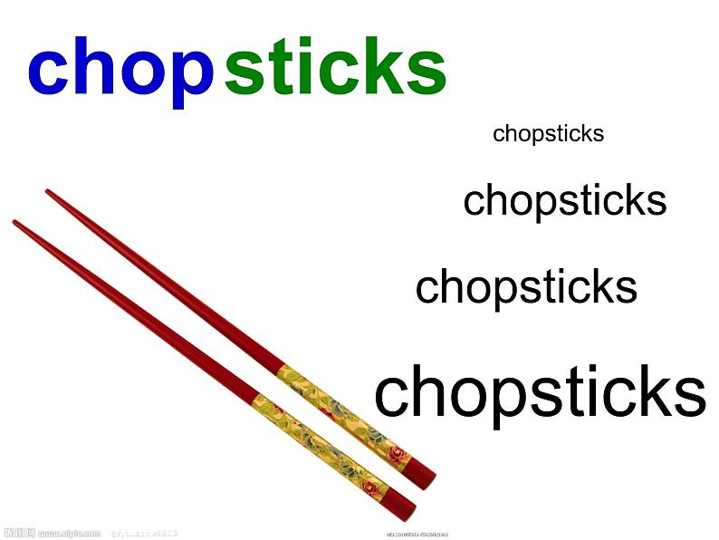 外研版（一年级起点）小学三年级英语上册 Module 1  Unit 1  Do you use chopsticks in the UK   课件05