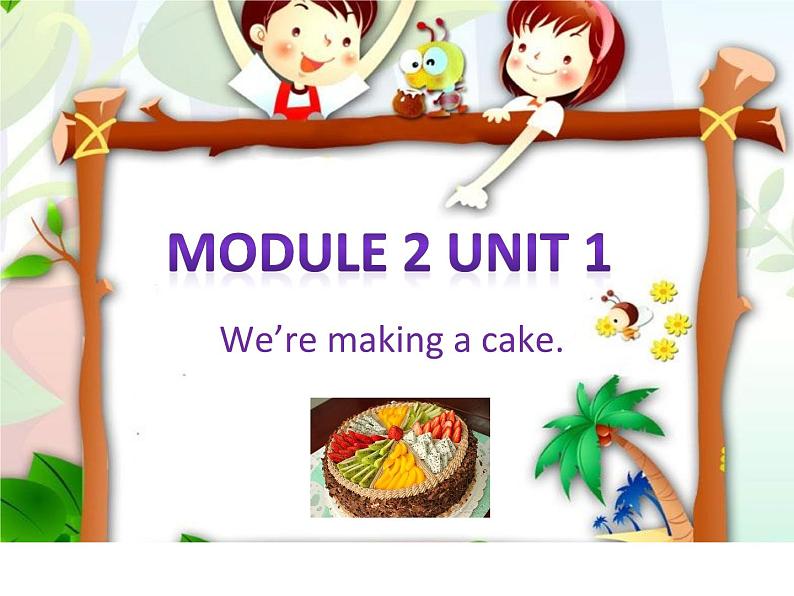 外研版（一年级起点）小学三年级英语上册 Module 2  Unit 1  We’re making a cake.   课件201