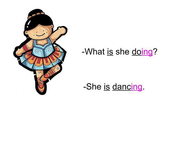 外研版（一年级起点）小学三年级英语上册 Module 2  Unit 2  I ’m watch TV.   课件1第5页