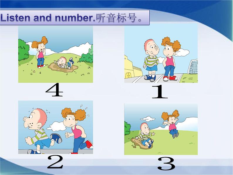 外研版（一年级起点）小学三年级英语上册 Module 4 Unit 1 I can jump far.  课件303