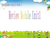 外研版（一年级起点）小学三年级英语下册Review Module Unit 1  课件1
