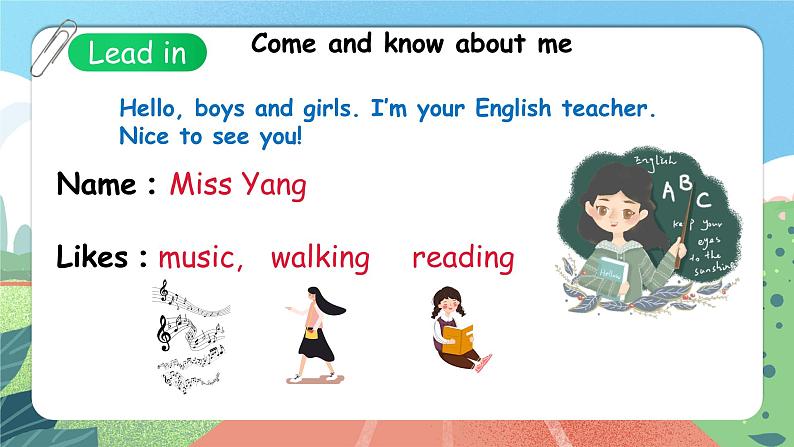【核心素养目标】人教版PEP小学英语 三年级上册 Unit 1 Hello Part A Let’s talk 课件+教案+练习（含教学反思和答案）04