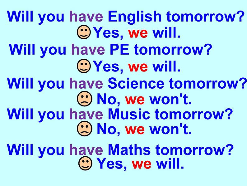 外研版（一年级起点）小学三年级英语下册 Module 3 Unit 2 Will we have breakfast at 7？   课件108