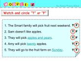 外研版（一年级起点）小学三年级英语下册 Module 4 Unit 1 We'll pick fruit.   课件1