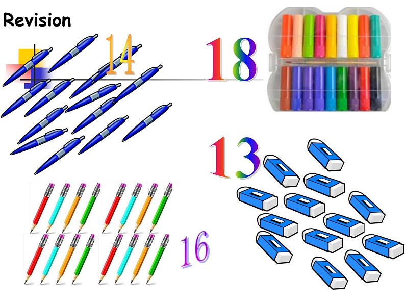 外研版（一年级起点）小学三年级英语下册 Module 7 Unit 2 How many apples are there in the box？  课件05